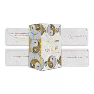 Wisdom Within: Quiet your mind and journey through to the Wisdom Within (88 cards printed with gold foil)