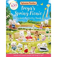 森林家族官方貼紙遊戲書(超過400張貼紙)Sylvanian Families: Freya’s Spring Picnic Sticker Activity Book: An official Sylvanian Families sticker activity book, with over 400 stickers!