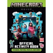 MINECRAFT麥塊電影官方活動本(含貼紙、海報、迷宮等遊戲)A MINECRAFT MOVIE Official Activity Book