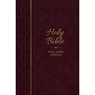 KJV Holy Bible Giant Print Maroon