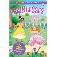 Princesses Sticker Doll Dress-Up Book