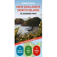 Lonely Planet New Zealand&rsquo;s North Island Planning Map