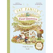 【超過140個翻翻機關】貓咪家族的四季生活Cat Family Four Seasons: A Lift-The-Flap Book (with Over 140 Flaps)