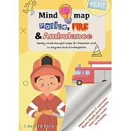 KitaFix-Mindmap Police, Fire and Ambulance (Ready-made thought maps for Preschool work in Daycare and Kindergarten