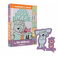 【附角色紙偶】莫威樂經典《大象&小豬》系列故事合集四(內含5個故事)An Elephant & Piggie Biggie! Volume 4
