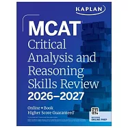 MCAT Critical Analysis and Reasoning Skills Review 2026-2027: Online + Book