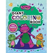 Barney: Giant Coloring Book