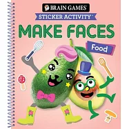 Brain Games - Sticker Activity - Make Faces: Food (Age 3 Years and Up): Volume 2