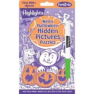 Halloween Neon Hidden Pictures Puzzles