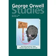 George Orwell Studies Vol.9 No.1