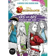 Descendants: A Wickedly Cool Coloring Book: Vks and Aks Through the Ages