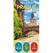 Lonely Planet Prague City Map
