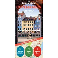 Lonely Planet Copenhagen City Map
