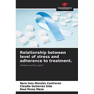 Relationship between level of stress and adherence to treatment.