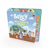 頁籤硬頁書Bluey: Meet Bluey&rsquo;s Family: Tabbed Board Book