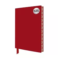 Ruby Red Blank Artisan Notebook (Flame Tree Journals)
