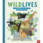 史上最有名50隻動物故事集(附精美插畫照片)WildLives: 50 Extraordinary Animals that Made History (Inspiring Lives)