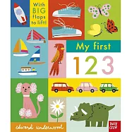 附音檔翻翻數字書My First 123 (100 First Words)