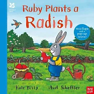 知識翻翻書National Trust: Ruby Plants a Radish (Axel Scheffler National Trust Planting Books)