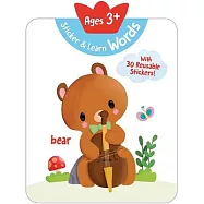Sticker & Learn Words (Ages 3+): With 30 Reusable Stickers