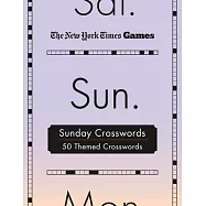 New York Times Games Sunday Crosswords: 50 Themed Puzzles