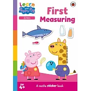 第一次學測量 貼紙活動本(跟粉紅豬小妹一起學)Learn with Peppa: First Measuring sticker activity