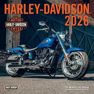 Harley-Davidson 2026 12x12: 16-Month Calendar--September 2025 Through December 2026