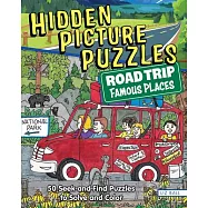 Hidden Picture Puzzles National Parks & Famous Places: 50 Seek-And-Find Puzzles to Solve and Color