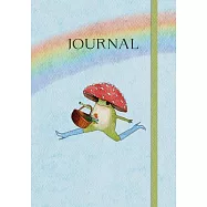 The Little Frog Journal: A Beautiful 160-Page Lined Journal Featuring the Internet&rsquo;s Beloved Mushroom Frog, from the
