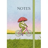 The Little Frog Notebook: A Beautiful 160-Page Lined Notebook Featuring the Internet&rsquo;s Beloved Mushroom Frog, from the