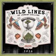 The Wild Lines of Jeremy Collins 2026: 12-Month Wall Calendar
