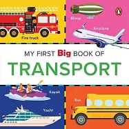 My First Big Book of Transport: Illustrated Board Book of Transport for Preschool Kids, Toddlers Book for 1+ [Penguin