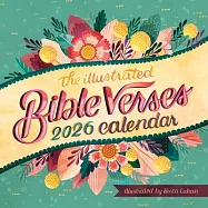 Illustrated Bible Verses Wall Calendar 2026: Timeless Wise Words of the Bible