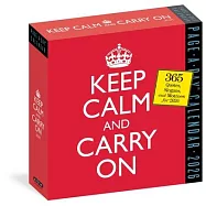 Keep Calm and Carry on Page-A-Day(r) Calendar 2026: 365 Quotes, Slogans, and Mottos for 2026