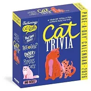 Cat Trivia Page-A-Day(r) Calendar 2026: Cat Quotes, Paw-Some Books, True or False, Owner’s Tips, Famous Cats, Know Your