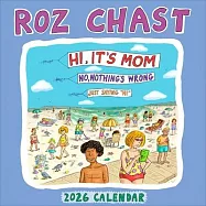 Roz Chast Wall Calendar 2026
