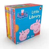 粉紅豬小妹 小小圖書館(附6本袖珍書)Peppa Pig: Little Library