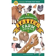 Busy Barnyard of Tattoo Farm Animals: 50 Temporary Tattoos That Teach