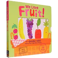 硬頁遊戲書We Love Fruit!(附雙面水果紙偶)