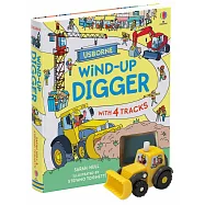 發條挖土機跑跑遊戲書Wind-up Digger