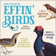 Effin’ Birds 2026 Wall Calendar