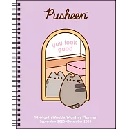 Pusheen 16-Month 2025-2026 Weekly/Monthly Planner Calendar: You Look Great
