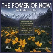The Power of Now 2026 Wall Calendar: A Year of Inspirational Quotes