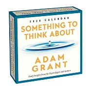 Adam Grant 2026 Day-To-Day Calendar: Something to Think about