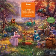 Disney Dreams by Thomas Kinkade Studios 17-Month 2025-2026 Family Wall Calendar