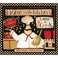 Home Is in the Kitchen 2026 Deluxe Wall Calendar