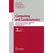 Computing and Combinatorics: 30th International Conference, Cocoon 2024, Shanghai, China, August 23-25, 2024