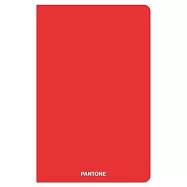 Pantone Official Red 5.25 X 8.25 Inch Lined Compact Journal Non-Dated