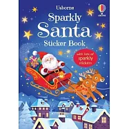 閃亮聖誕貼紙書Sparkly Santa Sticker Book (Sparkly Sticker Books)