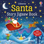 聖誕故事拼圖書(附3張拼圖)Santa Jigsaw Puzzle Book